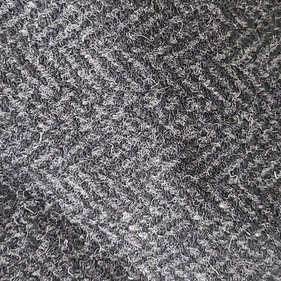 Vintage Kristen Blake Black and Grey Herringbone Union Made Wool Coat - Size 16 - Picture 3 of 10